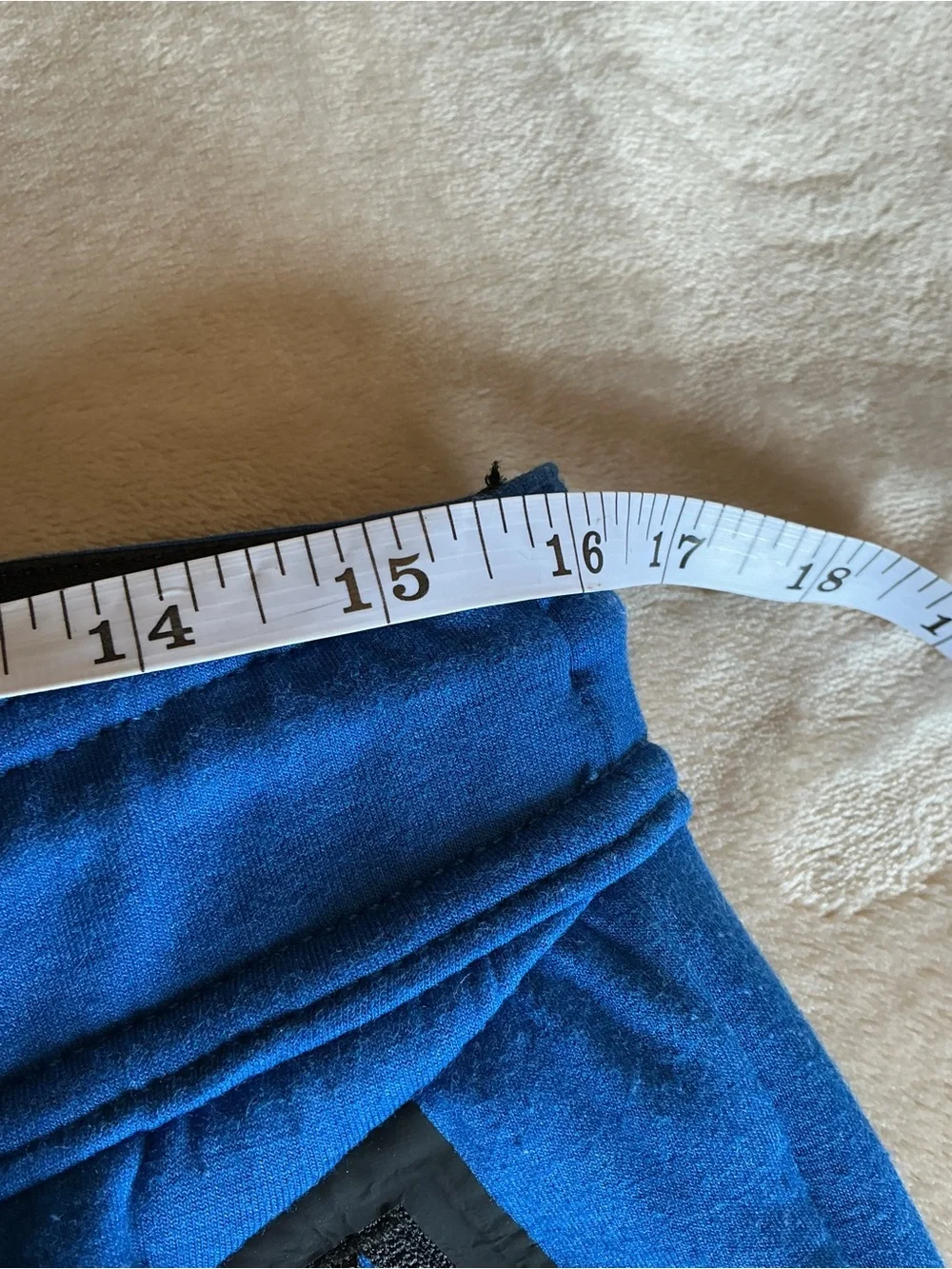American Eagle Outfitters activewear bright blue & black trim sweat pants Size M